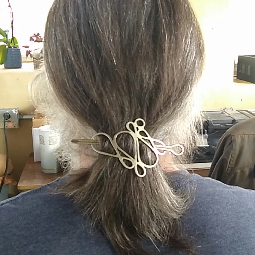Silver Hair Accessory - Picture 6 of 7